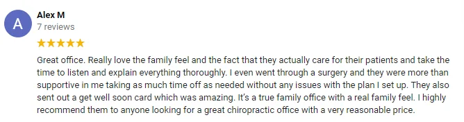 Chronic Pain Onalaska WI Testimonial 3